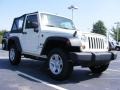 2009 Stone White Jeep Wrangler X 4x4  photo #4