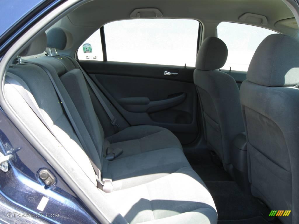2007 Accord LX Sedan - Royal Blue Pearl / Gray photo #4