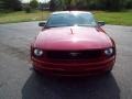 2008 Dark Candy Apple Red Ford Mustang V6 Deluxe Coupe  photo #9