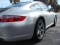 Arctic Silver Metallic - 911 Carrera 4 Coupe Photo No. 10