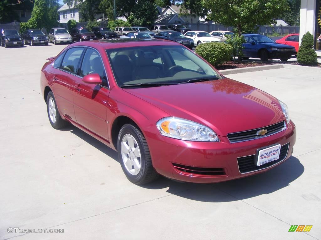 2006 Impala LT - Sport Red Metallic / Neutral Beige photo #2