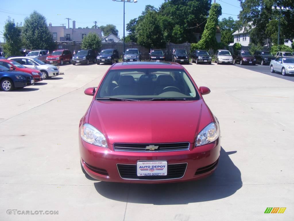 2006 Impala LT - Sport Red Metallic / Neutral Beige photo #3