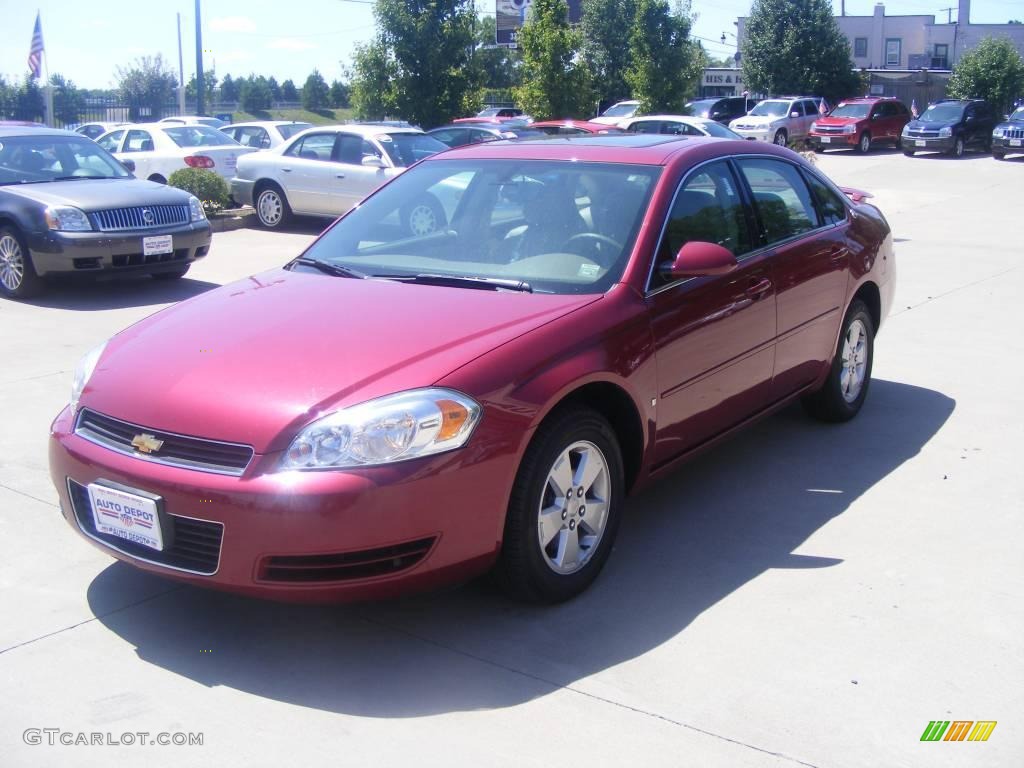 2006 Impala LT - Sport Red Metallic / Neutral Beige photo #4