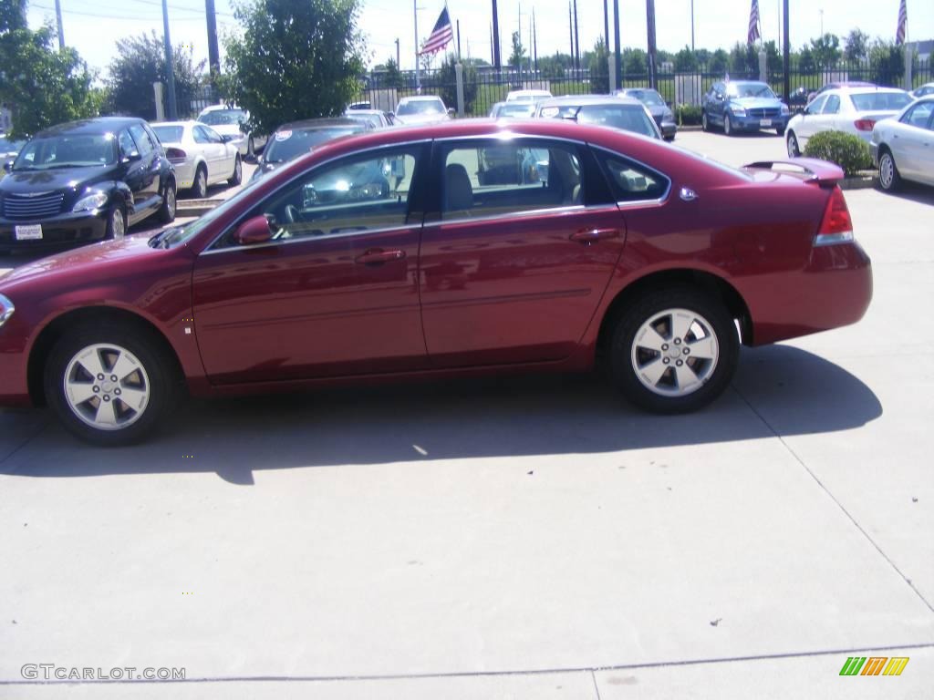 2006 Impala LT - Sport Red Metallic / Neutral Beige photo #5