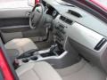 2008 Vermillion Red Ford Focus SES Sedan  photo #5