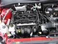 2008 Vermillion Red Ford Focus SES Sedan  photo #10