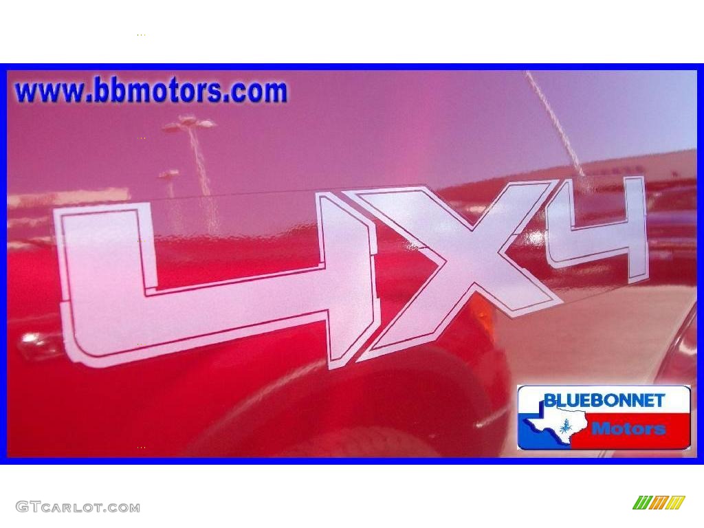 2009 F150 Lariat SuperCrew 4x4 - Razor Red Metallic / Black/Black photo #16