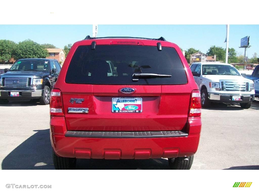 2009 Escape XLT V6 - Sangria Red Metallic / Stone photo #4