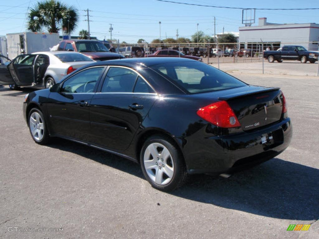 2008 G6 Sedan - Black / Ebony Black photo #2