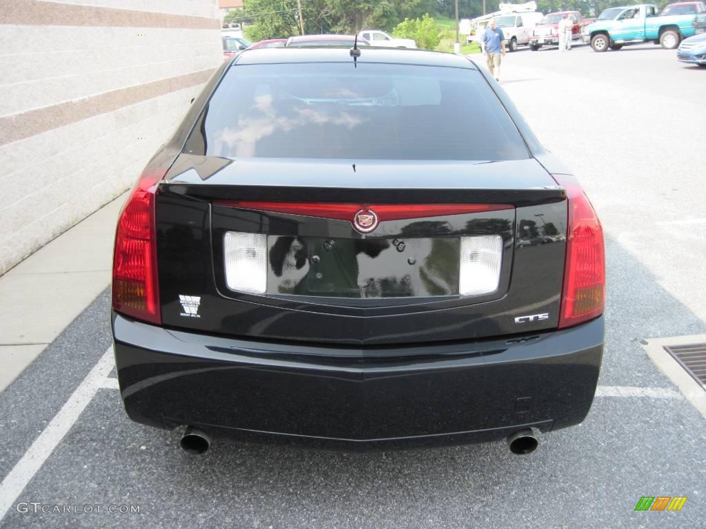 2006 CTS Sport Sedan - Black Raven / Ebony photo #9