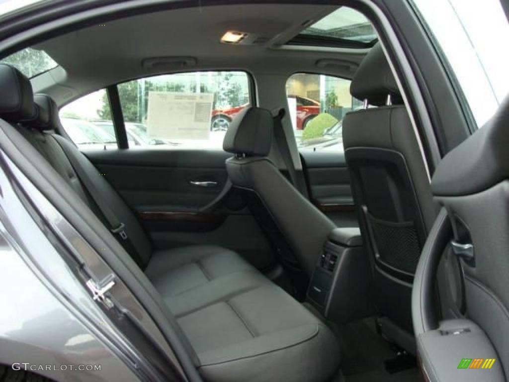 2007 3 Series 335i Sedan - Sparkling Graphite Metallic / Black photo #20