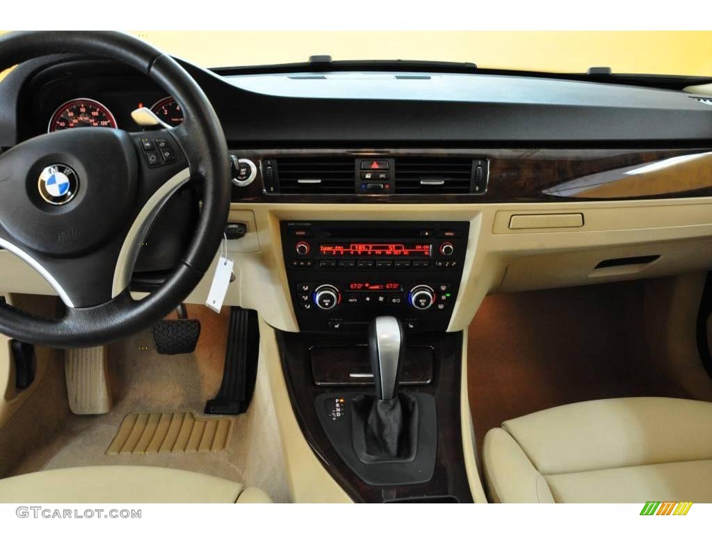 2007 3 Series 335i Sedan - Monaco Blue Metallic / Beige photo #7