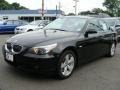 Jet Black - 5 Series 530xi Sedan Photo No. 4