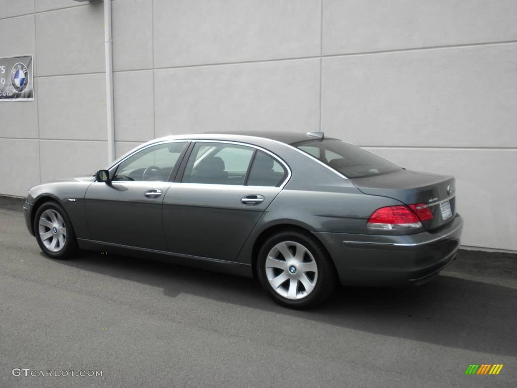 2007 7 Series 750Li Sedan - Titanium Grey Metallic / Black photo #3