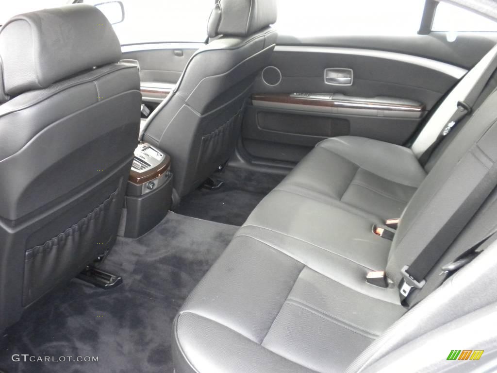 2007 7 Series 750Li Sedan - Titanium Grey Metallic / Black photo #12