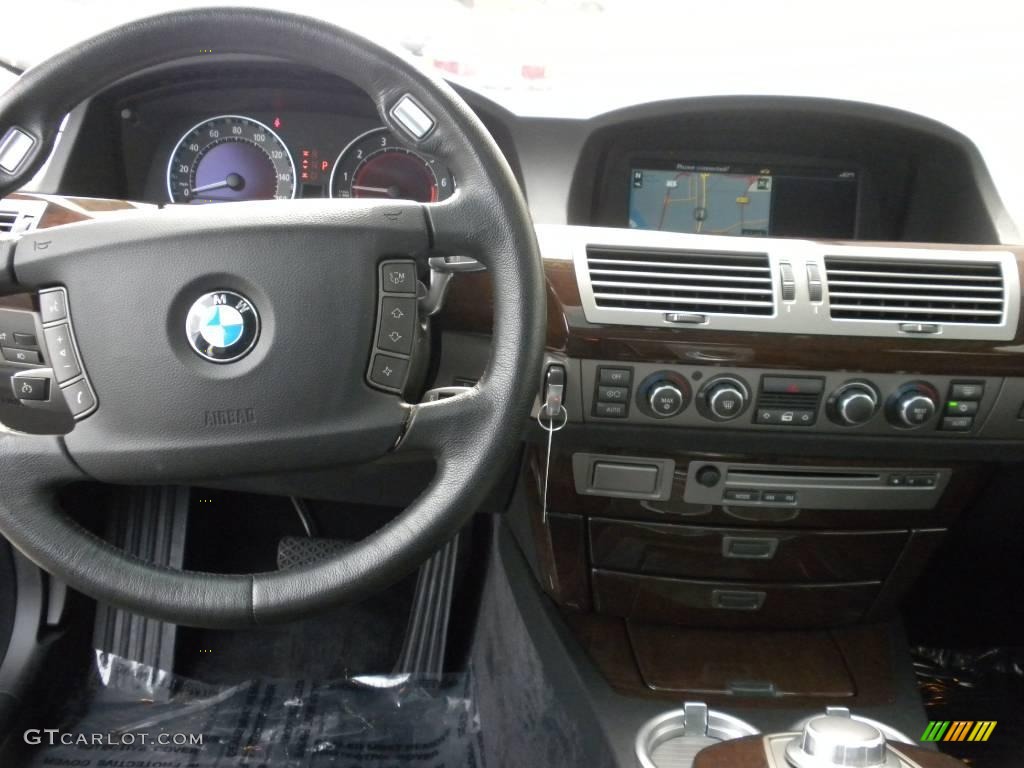 2007 7 Series 750Li Sedan - Titanium Grey Metallic / Black photo #14
