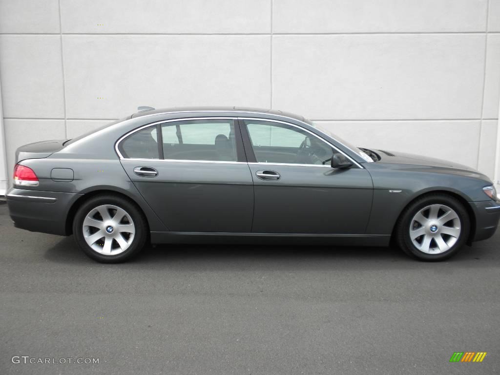 2007 7 Series 750Li Sedan - Titanium Grey Metallic / Black photo #20