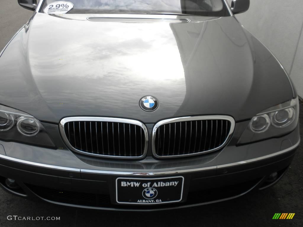 2007 7 Series 750Li Sedan - Titanium Grey Metallic / Black photo #23