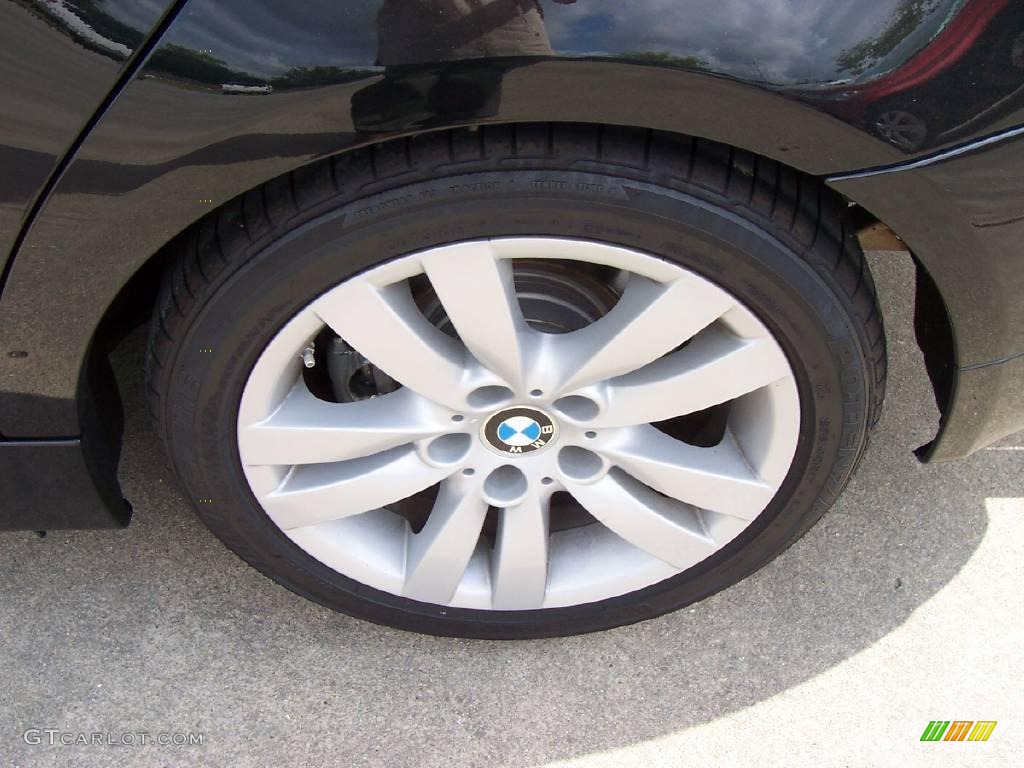 2008 3 Series 328i Sedan - Jet Black / Gray photo #8