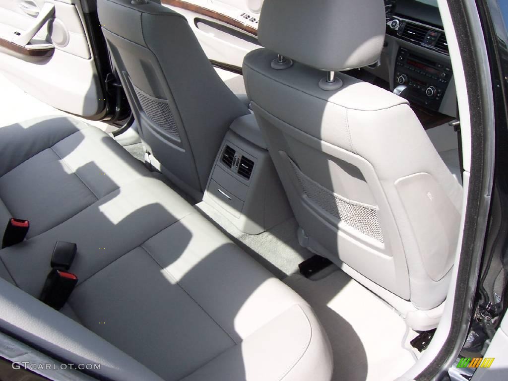 2008 3 Series 328i Sedan - Jet Black / Gray photo #12