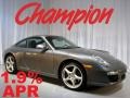 Meteor Grey Metallic 2009 Porsche 911 Carrera Coupe