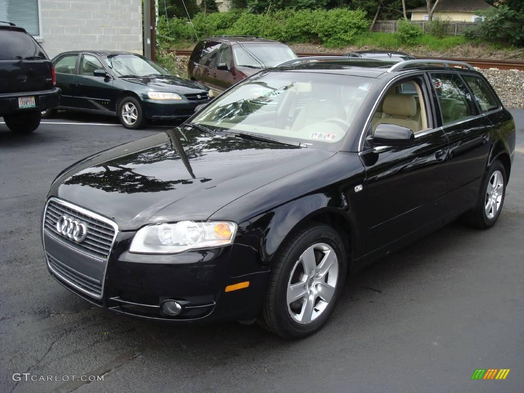 2005 A4 2.0T quattro Avant - Brilliant Black / Beige photo #1