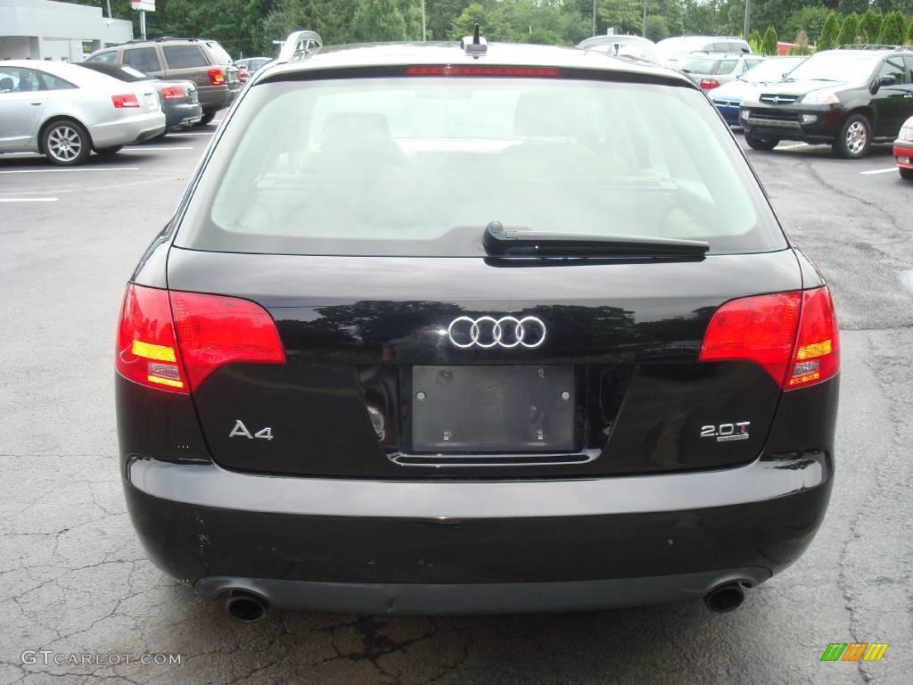 2005 A4 2.0T quattro Avant - Brilliant Black / Beige photo #8