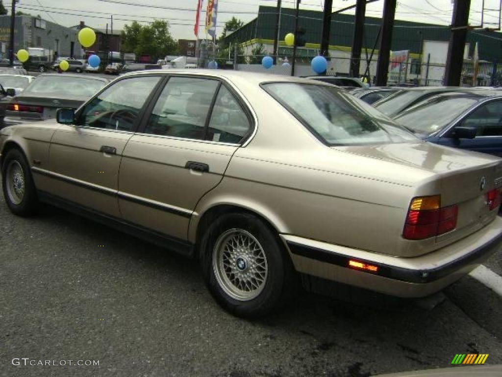 1994 5 Series 530i Sedan - Cashmere Beige Metallic / Beige photo #4