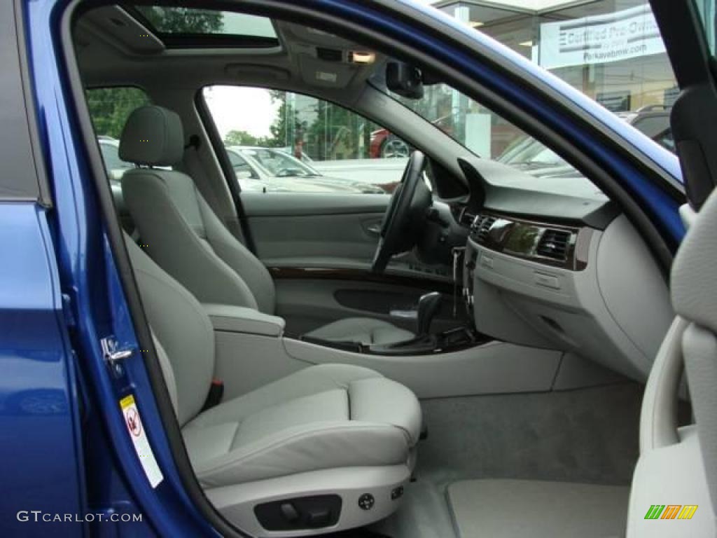 2009 3 Series 328i Sedan - Montego Blue Metallic / Grey Dakota Leather photo #22
