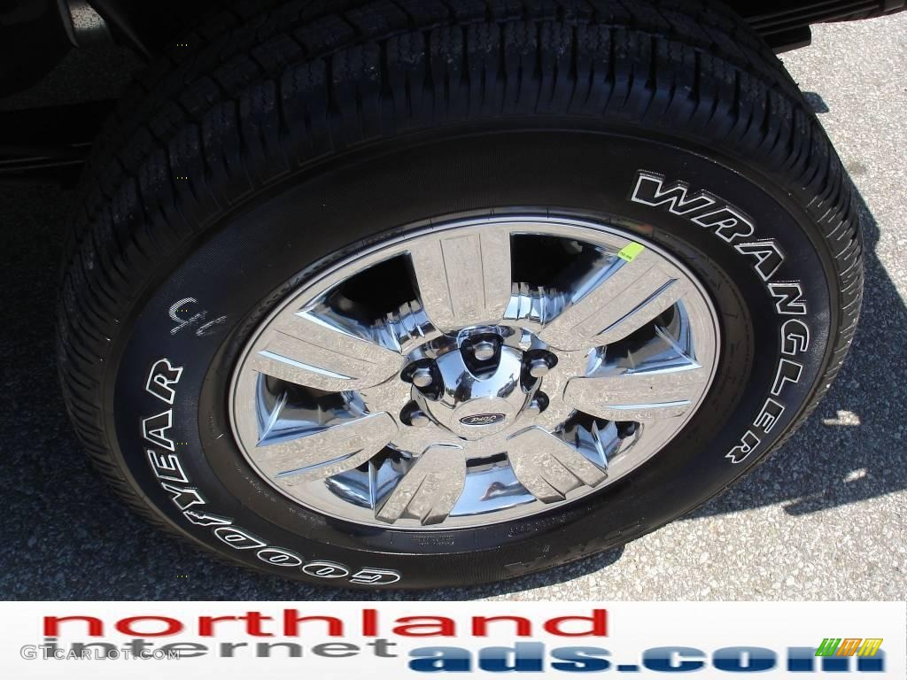 2010 F150 XLT SuperCrew 4x4 - Tuxedo Black / Medium Stone photo #16