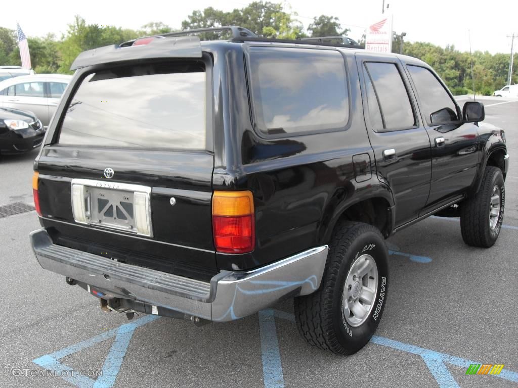 1994 4Runner SR5 4x4 - Black / Gray photo #6