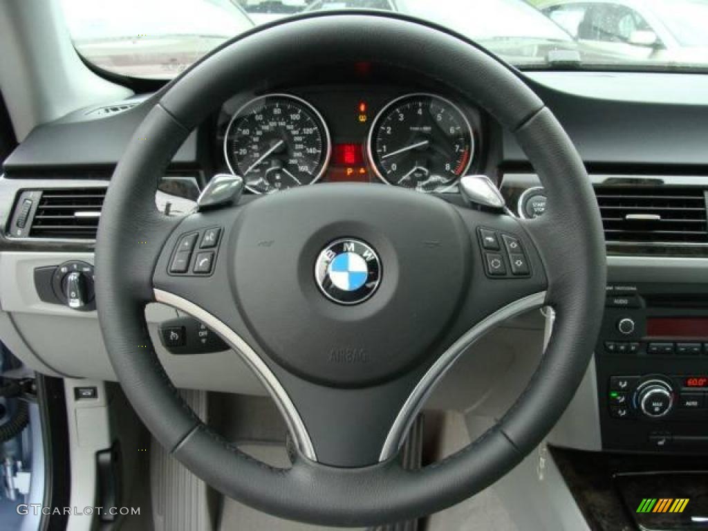 2009 3 Series 328i Coupe - Blue Water Metallic / Grey Dakota Leather photo #13