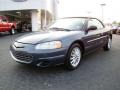 2001 Steel Blue Pearlcoat Chrysler Sebring LX Convertible  photo #6