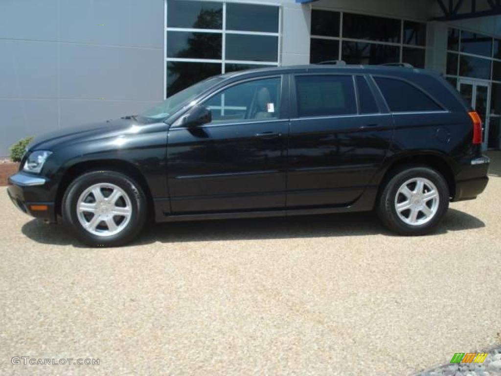 2006 Pacifica Limited - Brilliant Black / Light Taupe photo #3