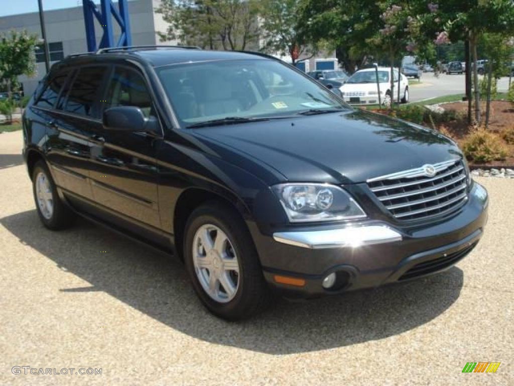 2006 Pacifica Limited - Brilliant Black / Light Taupe photo #7