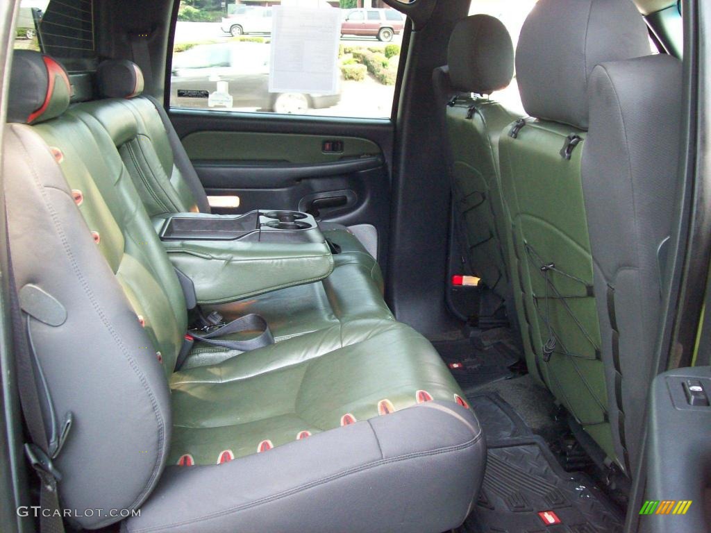 2002 Avalanche The North Face Edition 4x4 - Medium Sage Green Metallic / Cedar Green/Graphite photo #12