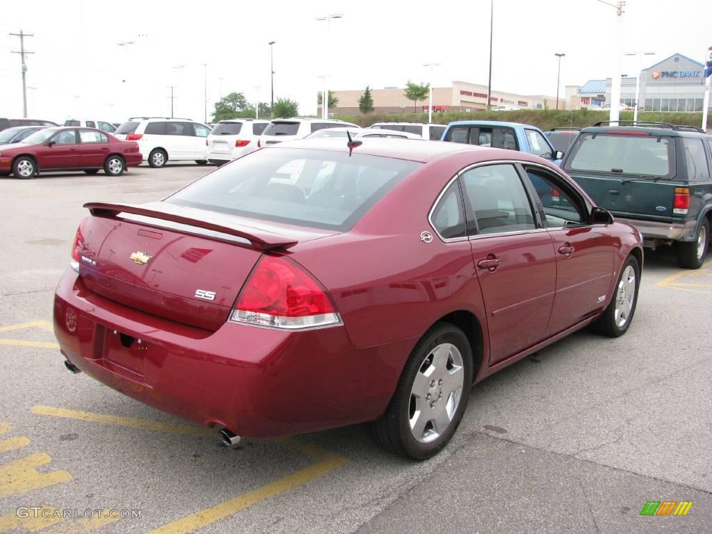 2006 Impala SS - Sport Red Metallic / Ebony Black photo #6