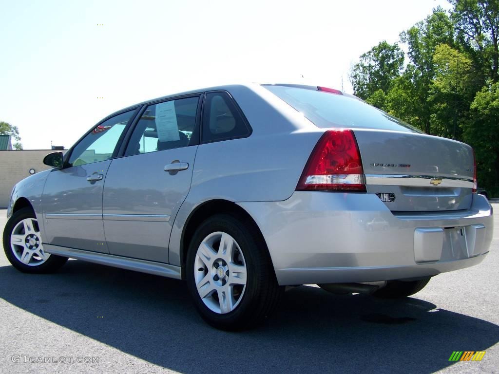 2006 Malibu Maxx LT Wagon - Silverstone Metallic / Ebony Black photo #4