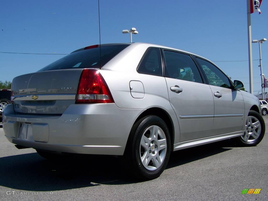 2006 Malibu Maxx LT Wagon - Silverstone Metallic / Ebony Black photo #7