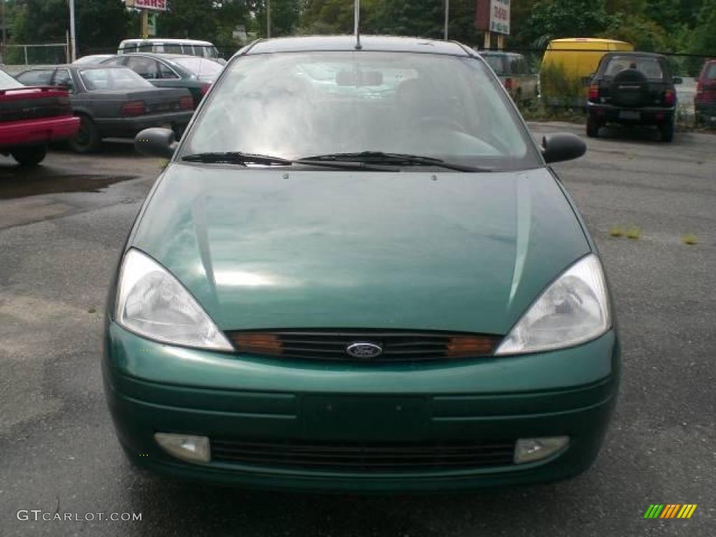 Rainforest Green Metallic Ford Focus