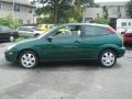 2001 Rainforest Green Metallic Ford Focus ZX3 Coupe  photo #4