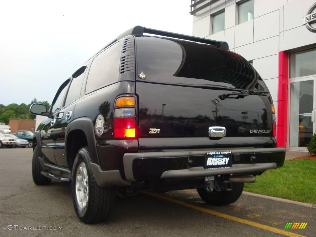 2004 Tahoe Z71 4x4 - Black / Tan/Neutral photo #10