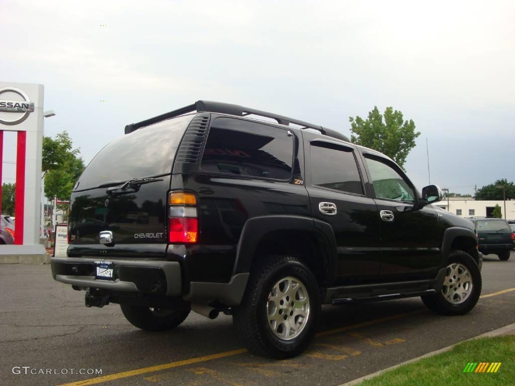 2004 Tahoe Z71 4x4 - Black / Tan/Neutral photo #13