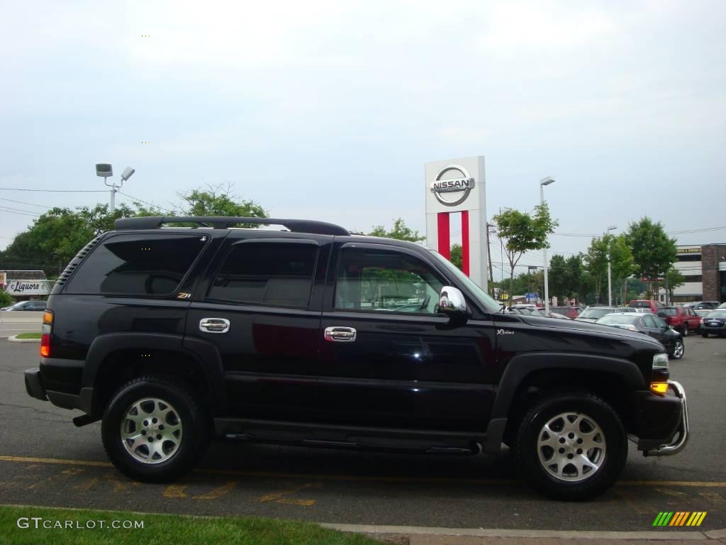 2004 Tahoe Z71 4x4 - Black / Tan/Neutral photo #14