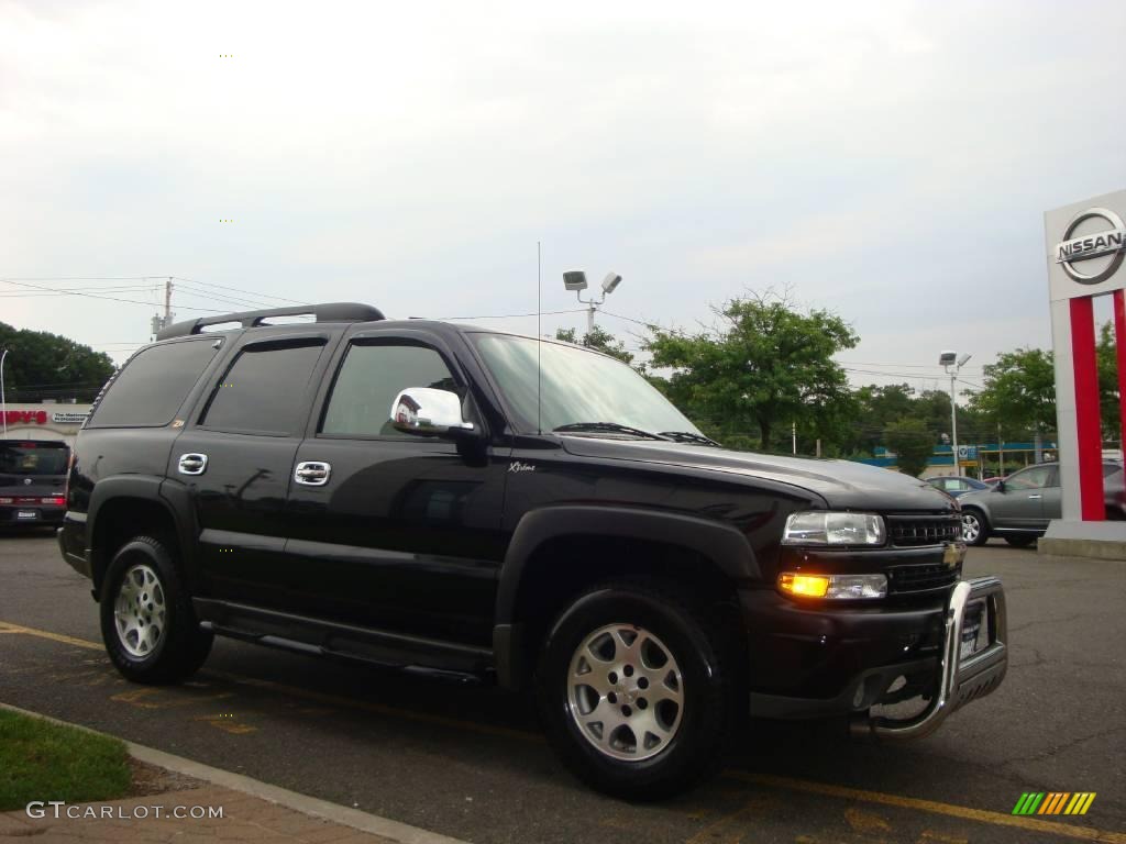 2004 Tahoe Z71 4x4 - Black / Tan/Neutral photo #15