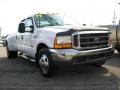 1999 Oxford White Ford F350 Super Duty XLT Crew Cab Dually  photo #7