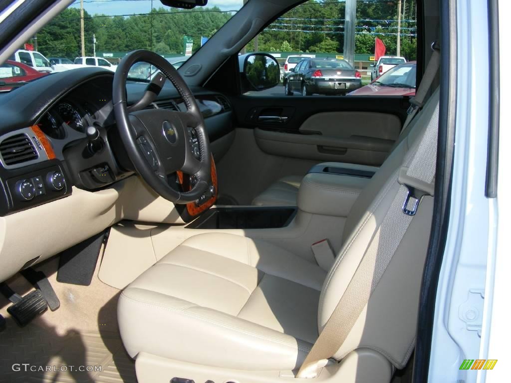 2008 Silverado 1500 LTZ Crew Cab 4x4 - Summit White / Light Cashmere/Ebony Accents photo #9