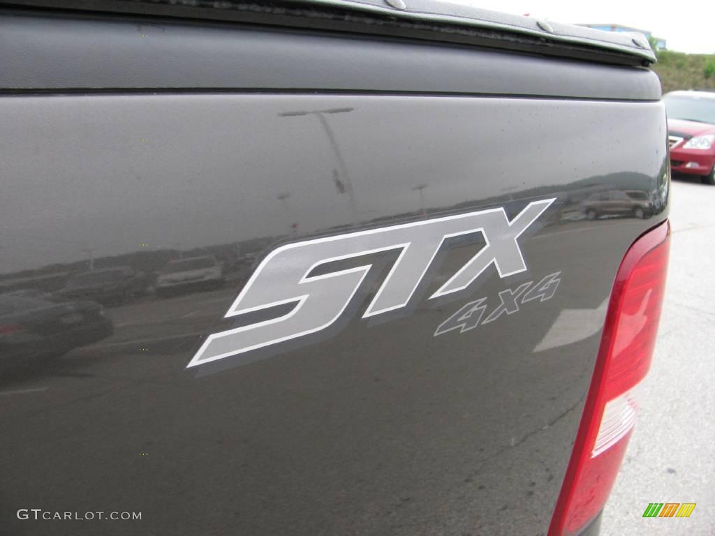 2005 F150 STX SuperCab 4x4 - Dark Stone Metallic / Medium Flint Grey photo #5