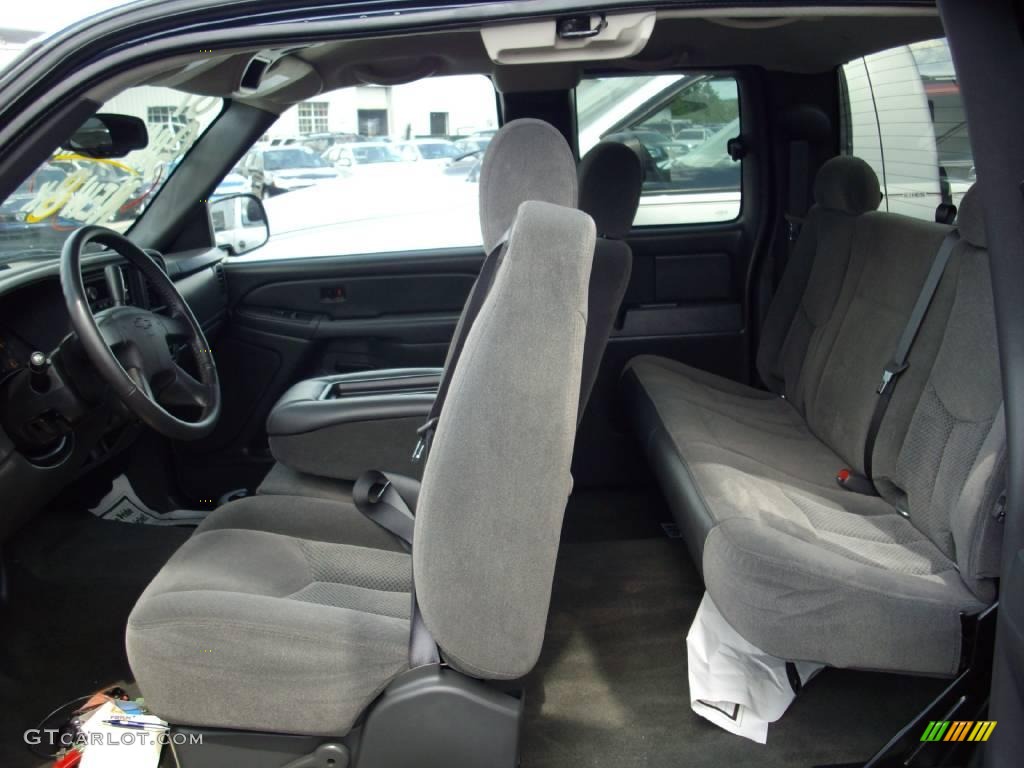 2007 Silverado 1500 Classic LT Extended Cab 4x4 - Dark Blue Metallic / Dark Charcoal photo #14