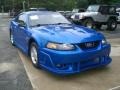 1999 Atlantic Blue Metallic Ford Mustang V6 Coupe  photo #2